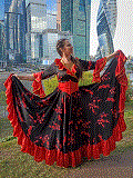 Цыганский костюм цыганский костюм  Красные ландыши